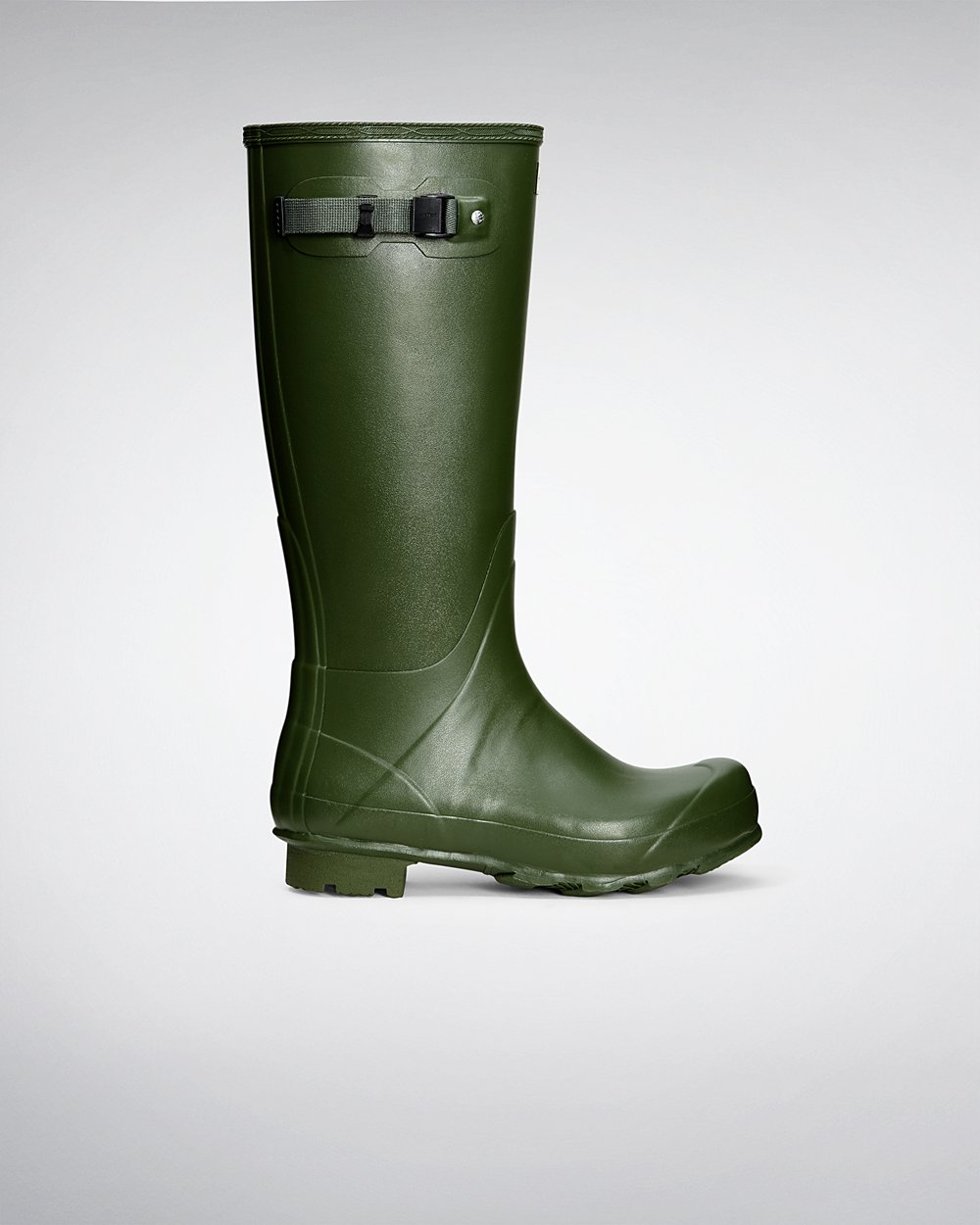Galochas Altas Hunter Homem Verdes - Norris Field - 84KHPIXZB